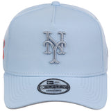 New York Mets MLB Glacial Blue New Era 9FORTY A-Frame