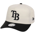 Tampa Bay Rays Women's New Era 9FORTY Chrome x Black A-Frame