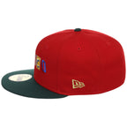 Mexico Independence Day - Crown the Country New Era 59FIFTY (Red/Dark Green)