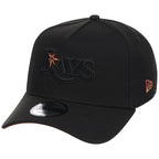 Tampa Bay Rays MLB Black x Rust FASHION CORE New Era 9FORTY A-Frame