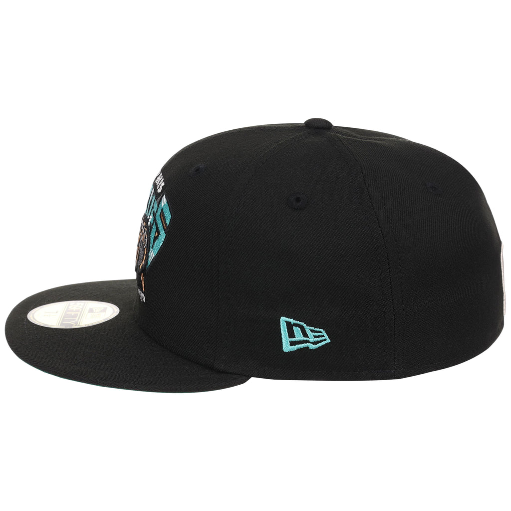 Memphis Grizzlies NBA Black Dome New Era 59FIFTY