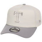 Texas Rangers MLB Chrome x Gray FASHION CORE New Era 9FORTY A-Frame