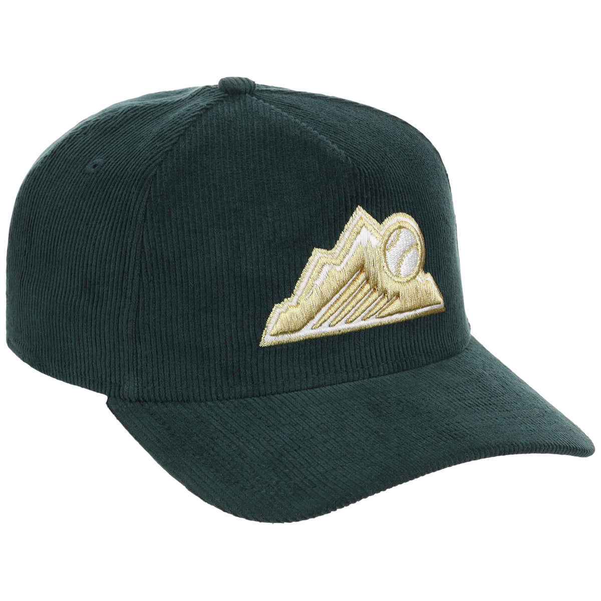 Colorado Rockies MLB Dark Green Cord FASHION CORE New Era 9FORTY A-Frame