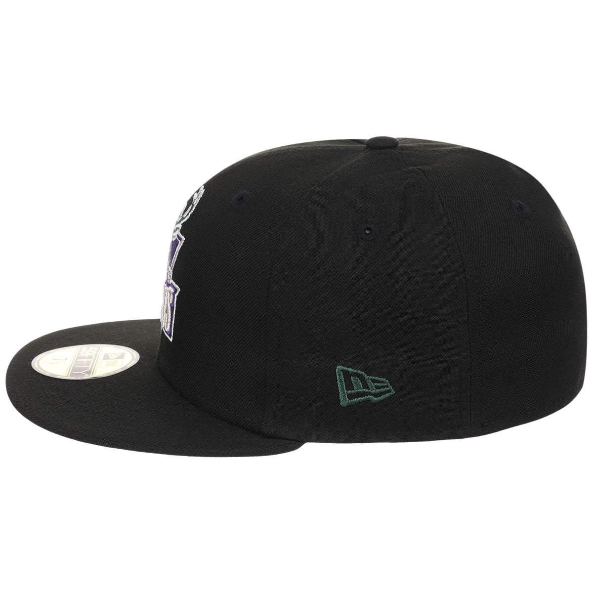 Milwaukee Bucks NBA Black Dome New Era 59FIFTY