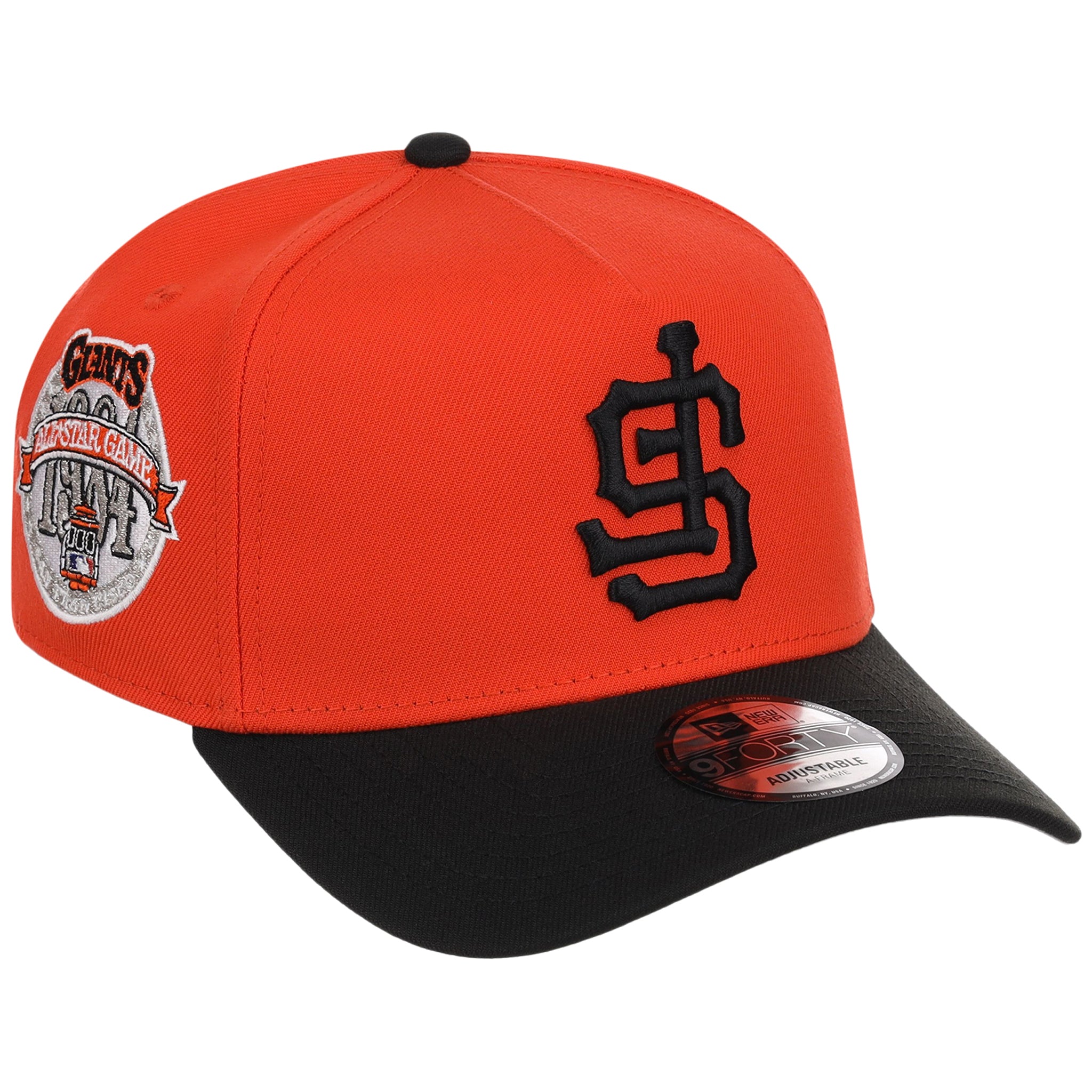 San Francisco Giants MLB Flipmode 2.0 New Era 9FORTY A-Frame (Orange/Black/Gray)