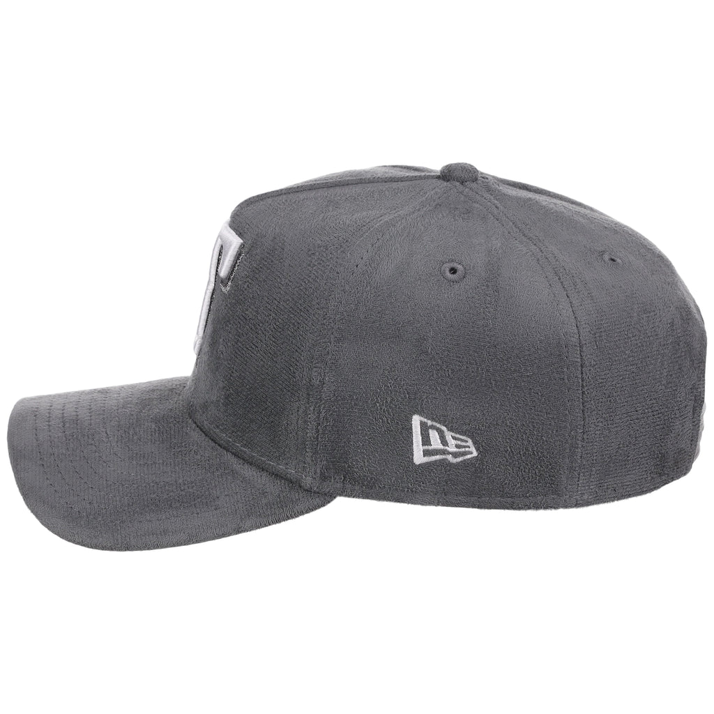Texas Rangers MLB Gray x Suede FASHION CORE New Era 9FORTY A-Frame