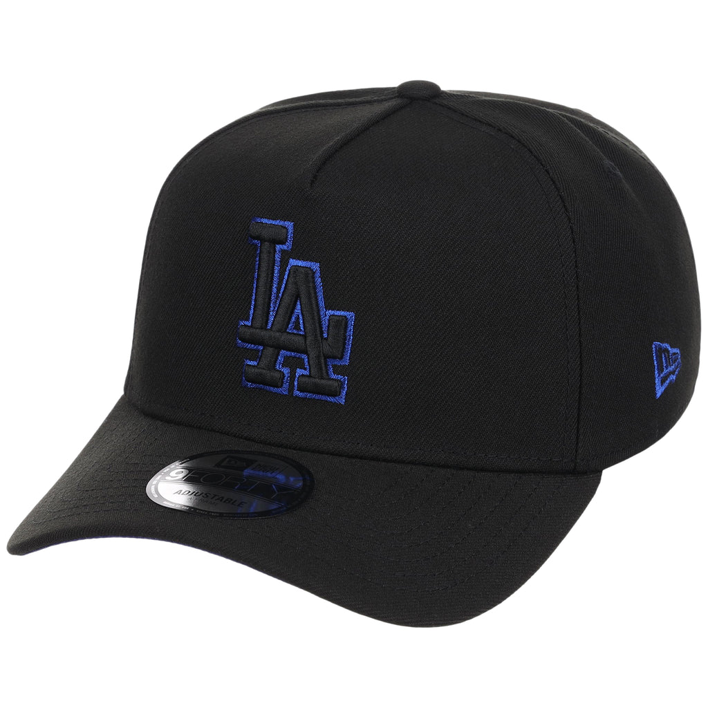 Los Angeles Dodgers MLB Black x Royal FASHION CORE New Era 9FORTY A-Frame