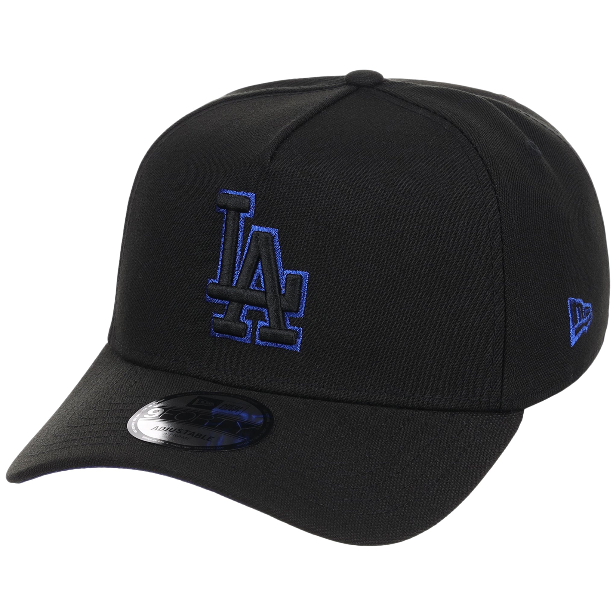 Los Angeles Dodgers MLB Black x Royal FASHION CORE New Era 9FORTY A-Frame