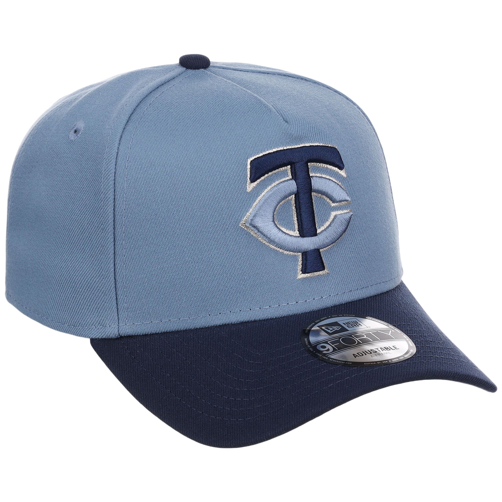 Minnesota Twins MLB Faded Blue x Navy FASHION CORE New Era 9FORTY A-Frame