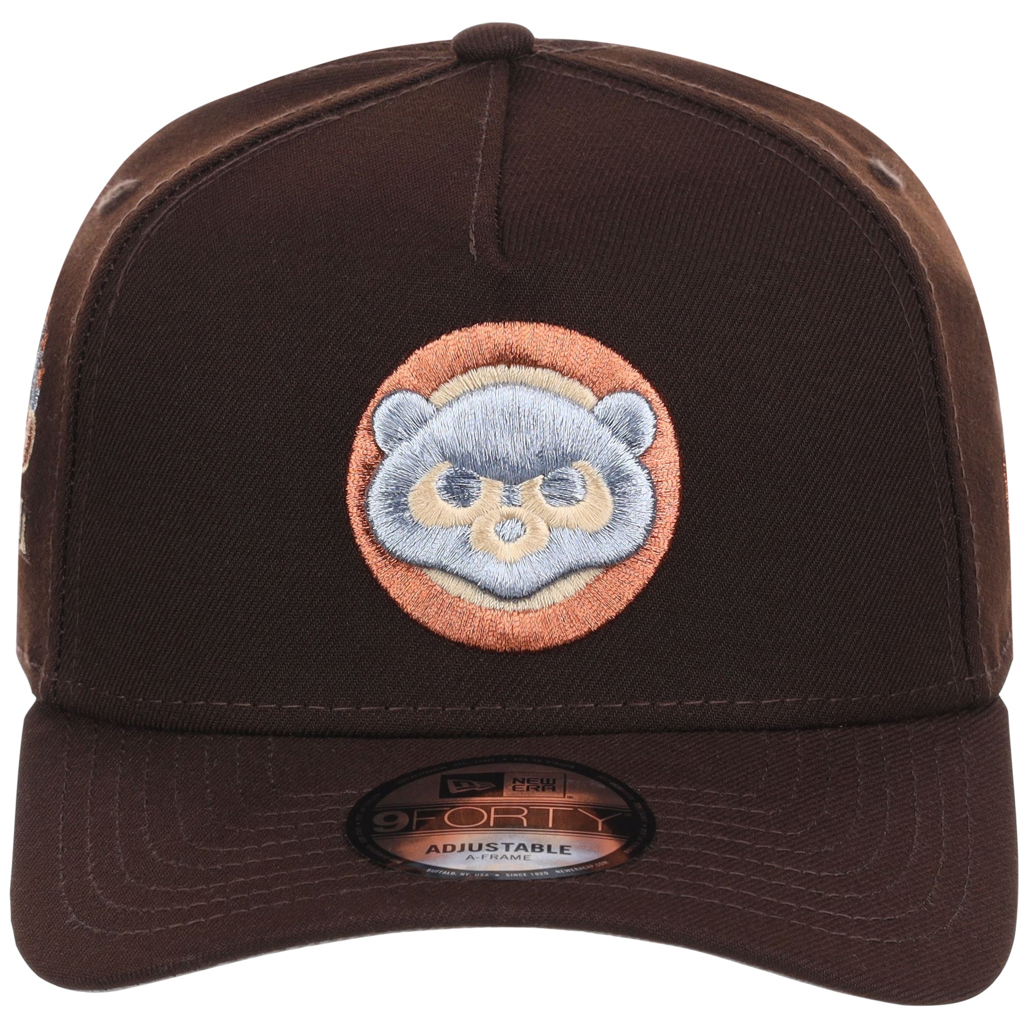 Chicago Cubs MLB Frosted Bark New Era 9FORTY A-Frame