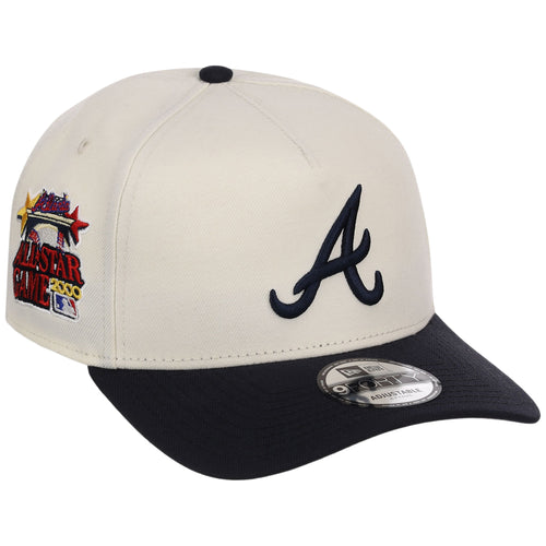 Atlanta Braves MLB Chrome OTC New Era 9FORTY A-Frame