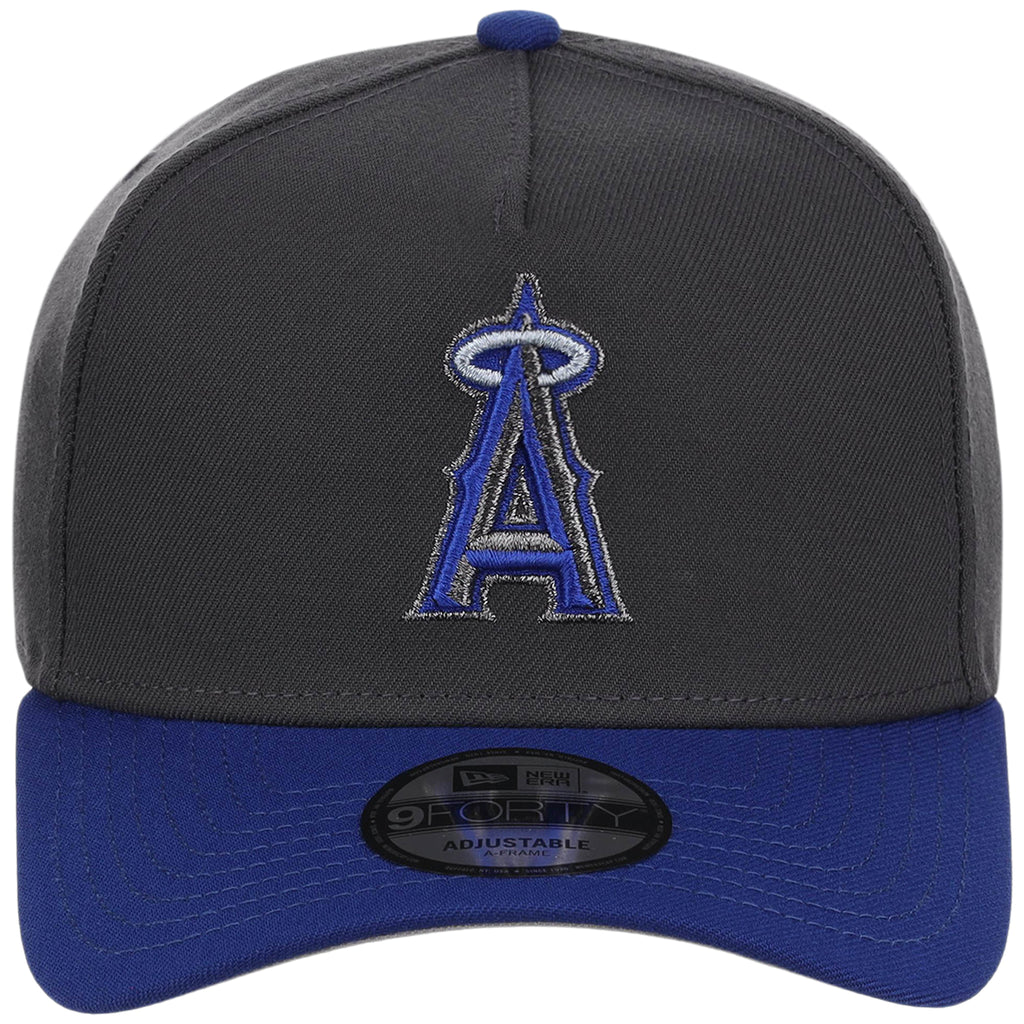 Anaheim Angels MLB Graphite x Royal FASHION CORE New Era 9FORTY A-Frame