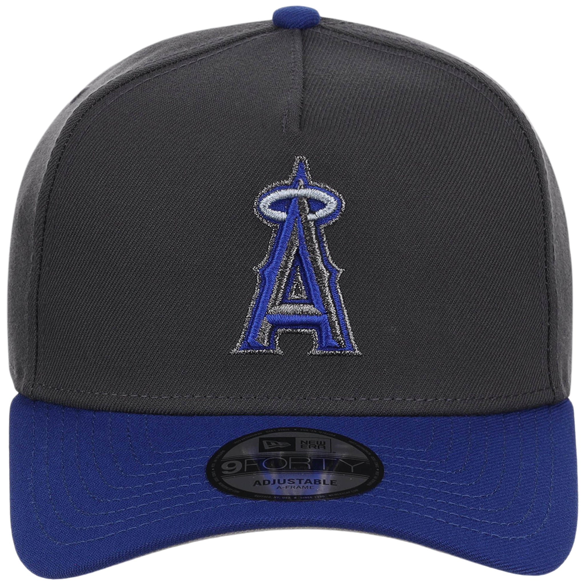 Anaheim Angels MLB Graphite x Royal FASHION CORE New Era 9FORTY A-Frame