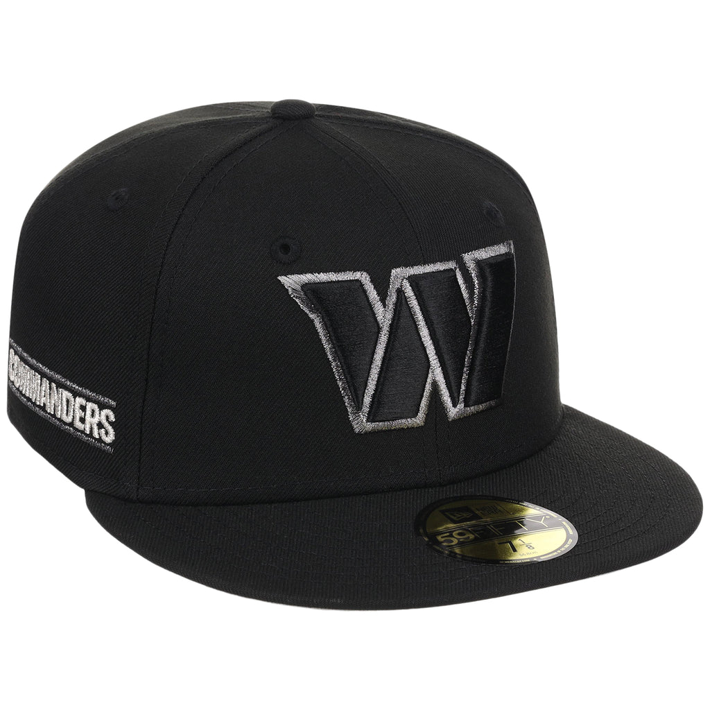 Washington Commanders NFL Liquid Titanium New Era 59FIFTY