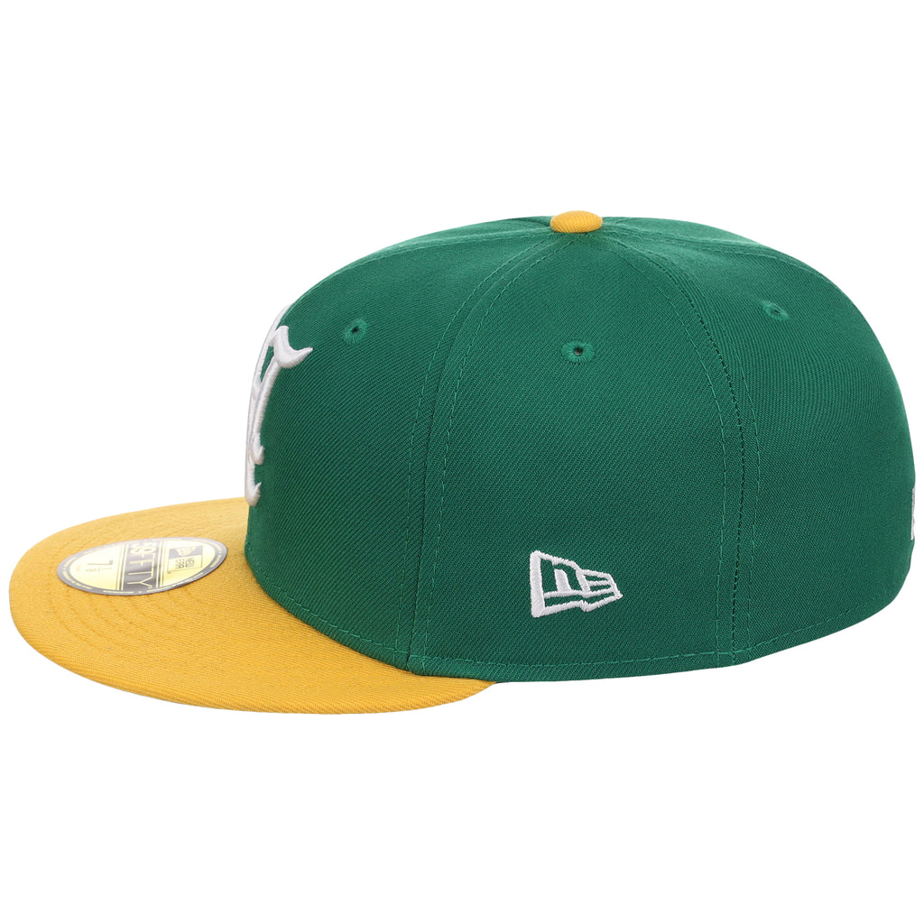 Oakland Athletics MLB Flipmode 2.0 New Era 59FIFTY (Green/Yellow/Gray)