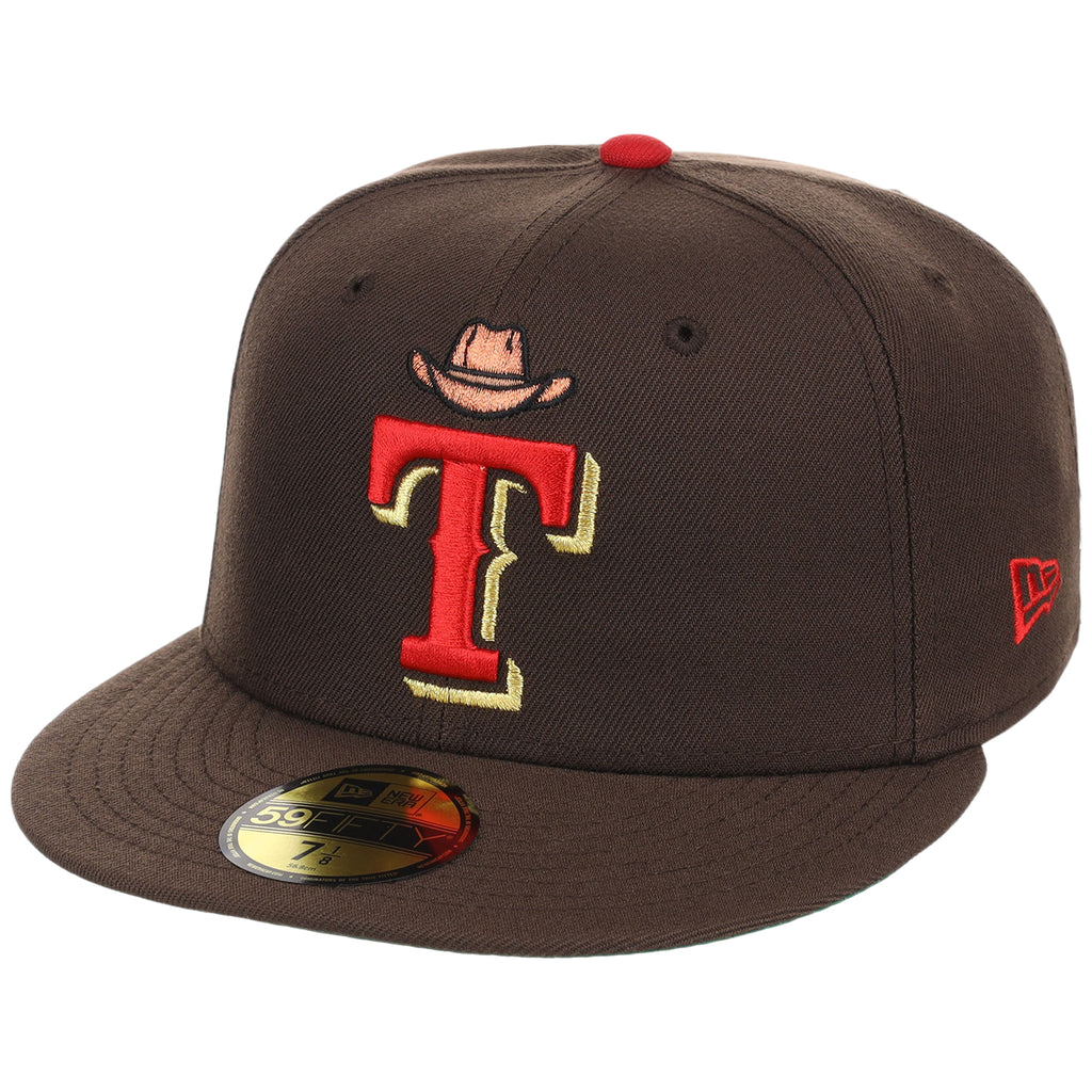 Texas Rangers New Era 59FIFTY (Brown/Brown)