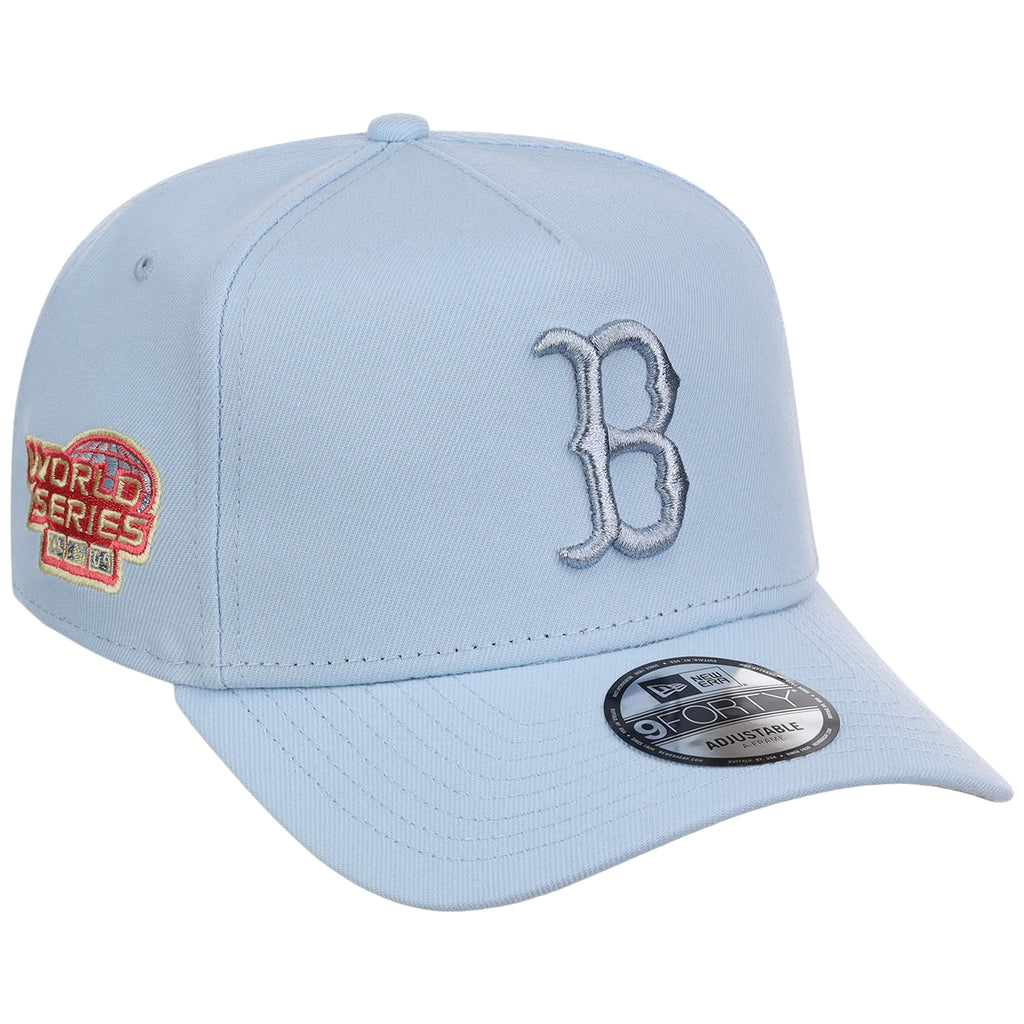 Boston Red Sox MLB Glacial Blue New Era 9FORTY A-Frame
