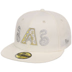 Arizona Diamondbacks Phoenix Crown the City New Era 59FIFTY (Chrome/Chrome)