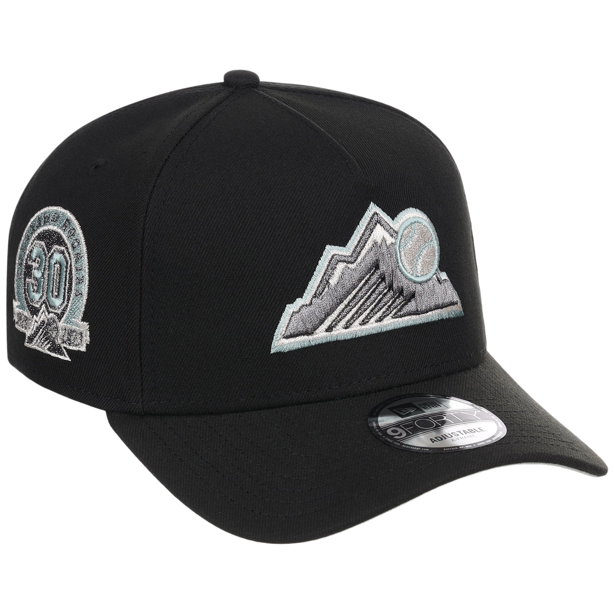 Colorado Rockies MLB Alpine Snow New Era 9FORTY A-Frame