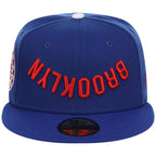 Brooklyn Dodgers MLB Friday Flux New Era 59FIFTY - Light Royal/Light Royal
