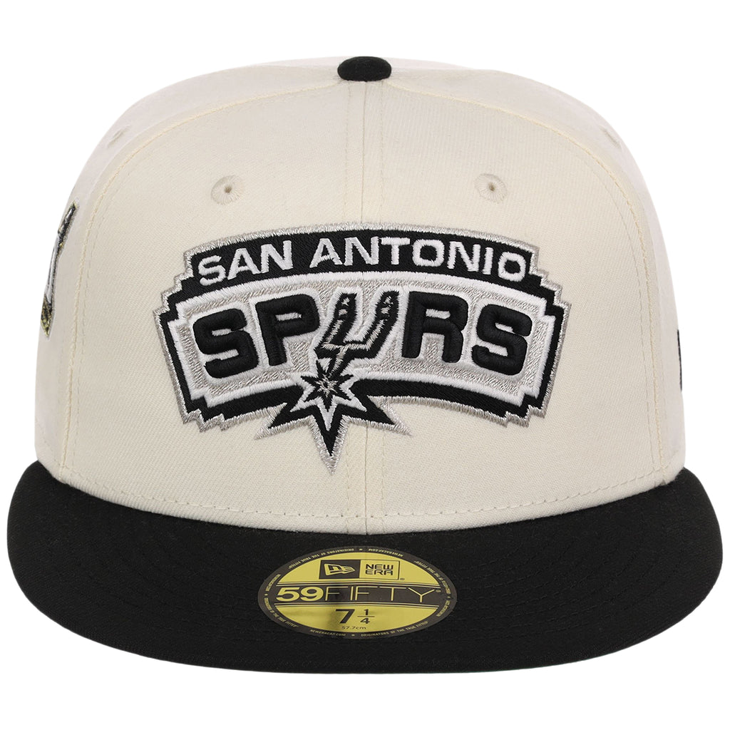 San Antonio Spurs NBA Chrome OTC New Era 59FIFTY (Chrome/Black)