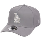 Los Angeles Dodgers MLB Gray x White FASHION CORE New Era 9FORTY A-Frame