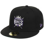Sacramento Kings NBA Black Dome New Era 59FIFTY