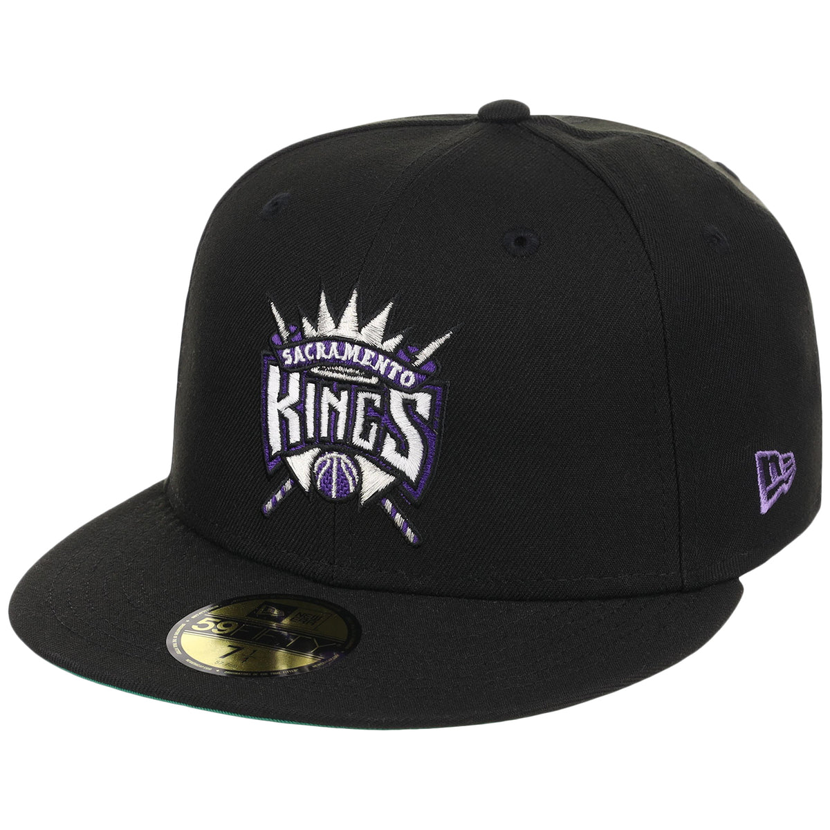 Sacramento Kings NBA Black Dome New Era 59FIFTY