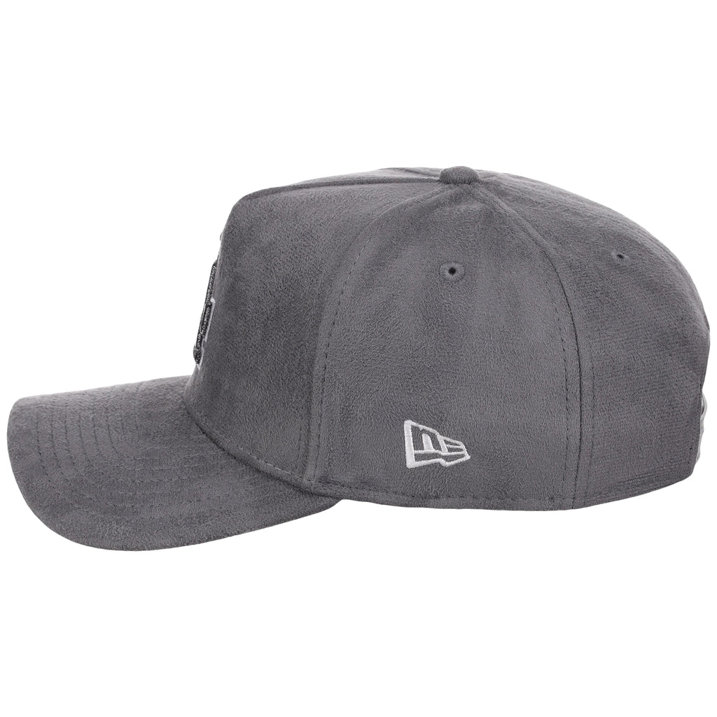 Los Angeles Dodgers MLB Gray x Suede FASHION CORE New Era 9FORTY A-Frame