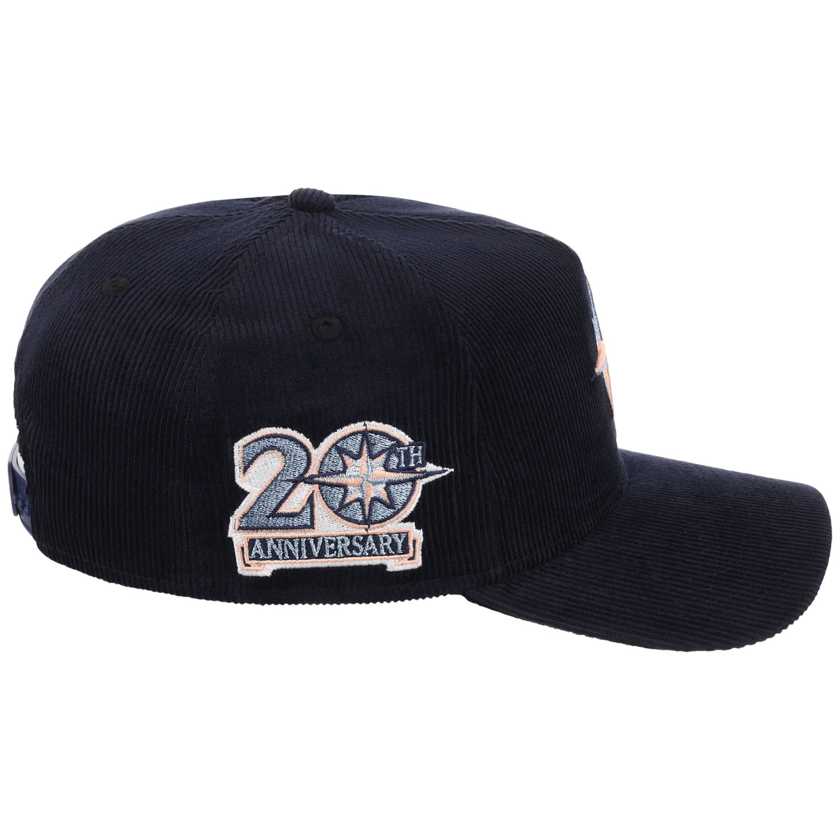 Seattle Mariners MLB Peach Ice Navy Cord New Era 9FORTY A-Frame – 3