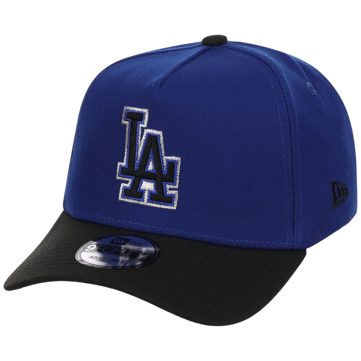 Los Angeles Dodgers MLB Royal x Black FASHION CORE New Era 9FORTY A-Frame