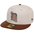 Detroit Tigers MLB Auburn Cream New Era 59FIFTY