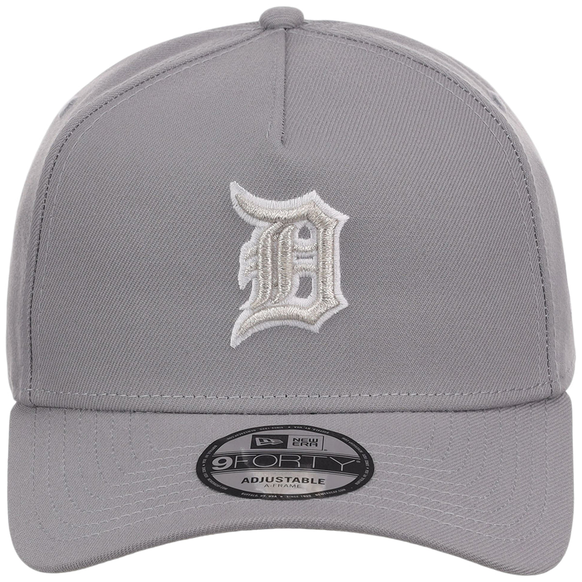 Detroit Tigers MLB Gray x White FASHION CORE New Era 9FORTY A-Frame