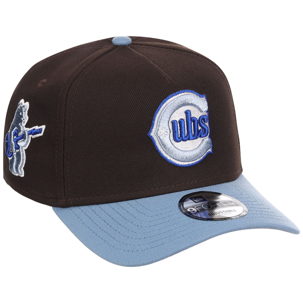 Chicago Cubs MLB Driftwood Fade New Era 9FORTY A-Frame