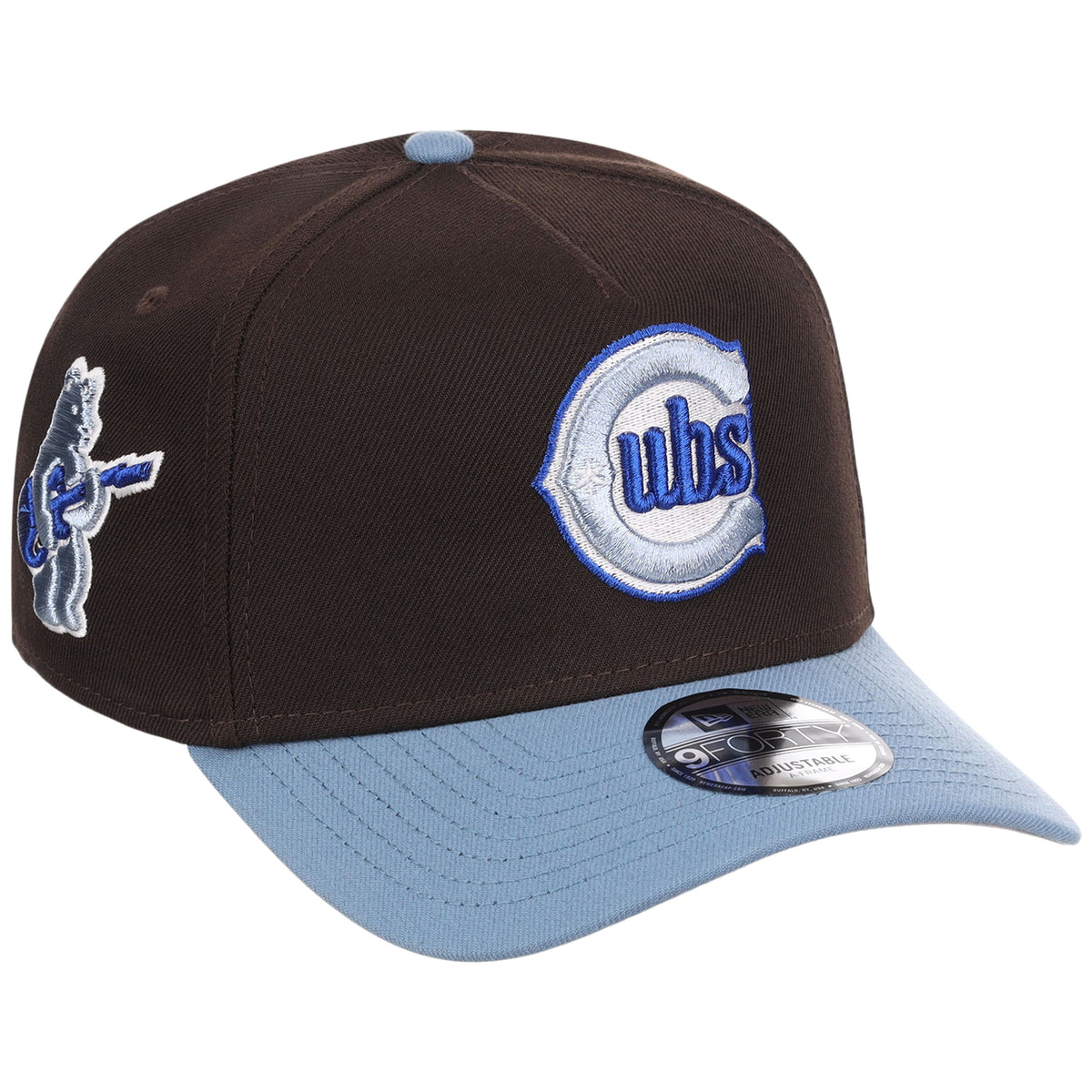 Chicago Cubs MLB Driftwood Fade New Era 9FORTY A-Frame