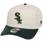 Chicago White Sox MLB Chrome x Dark Green FASHION CORE New Era 9FORTY A-Frame