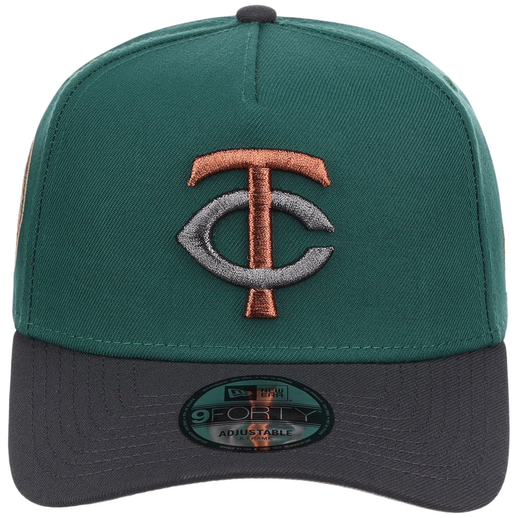 Minnesota Twins MLB Emerald Graphite New Era 9FORTY