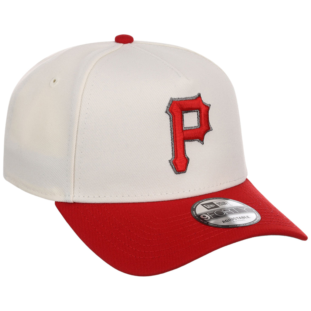 Pittsburgh Pirates MLB Chrome x Red FASHION CORE New Era 9FORTY A-Frame