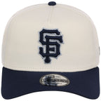 San Francisco Giants MLB Chrome x Navy FASHION CORE New Era 9FORTY A-Frame
