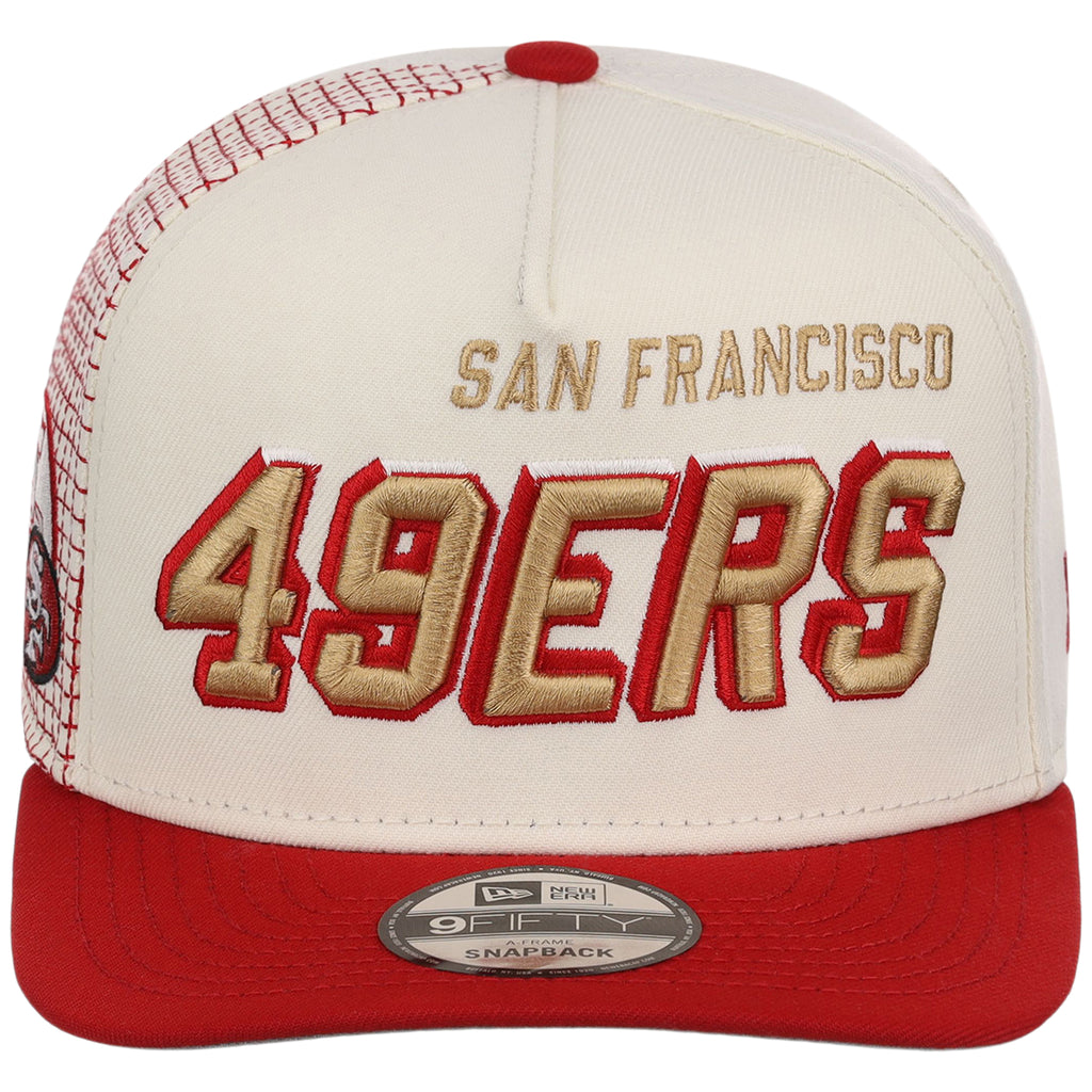 San Francisco 49ers NFL Gridlock New Era 9FIFTY A-Frame