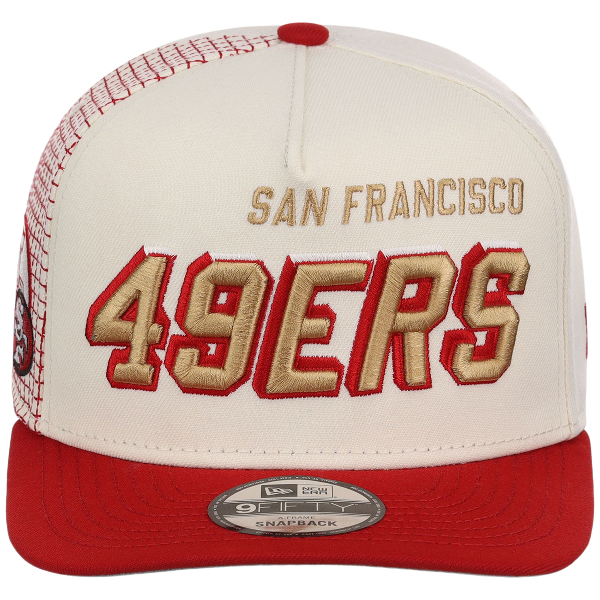 San Francisco 49ers NFL Gridlock New Era 9FIFTY A-Frame