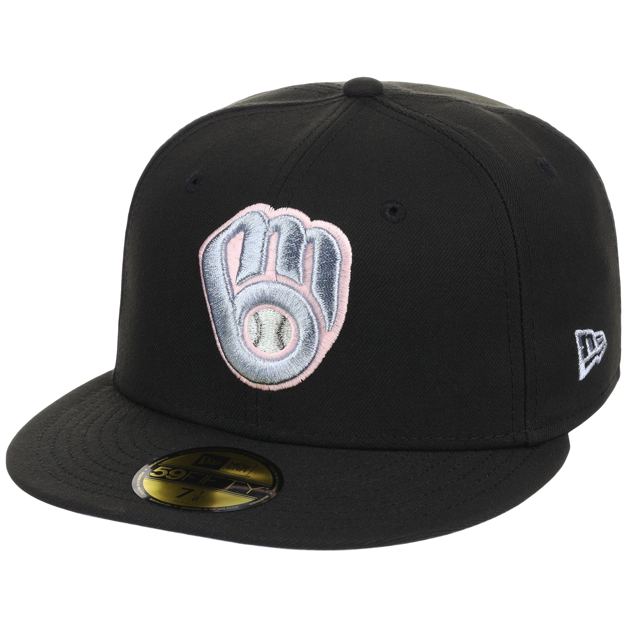 Milwaukee Brewers MLB Pewter Skies New Era 59FIFTY