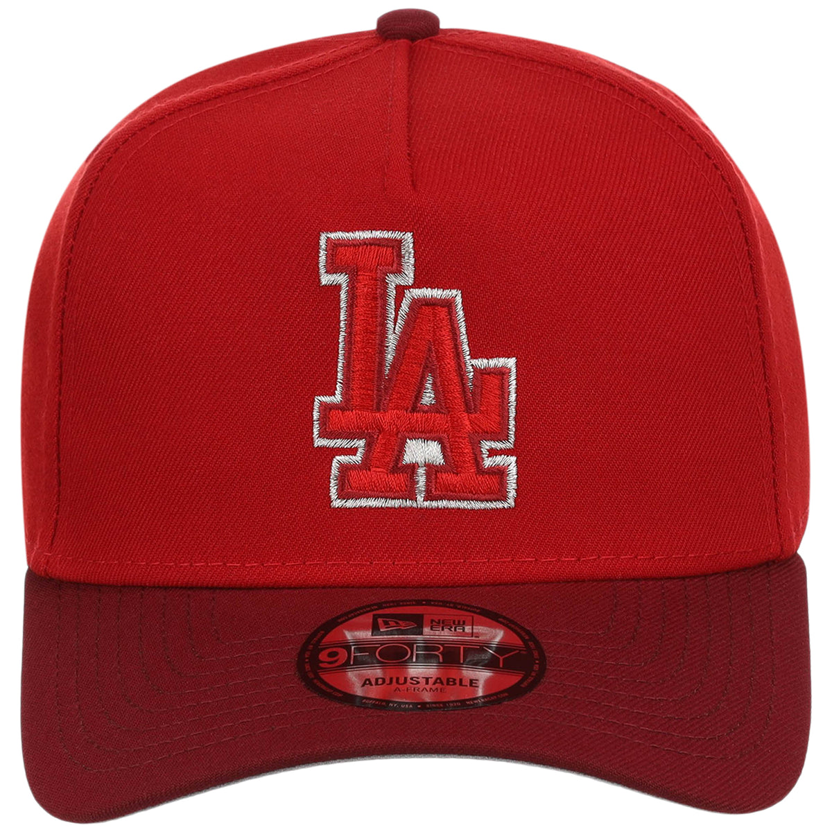 Los Angeles Dodgers MLB Red x Cardinal FASHION CORE New Era 9FORTY A-Frame