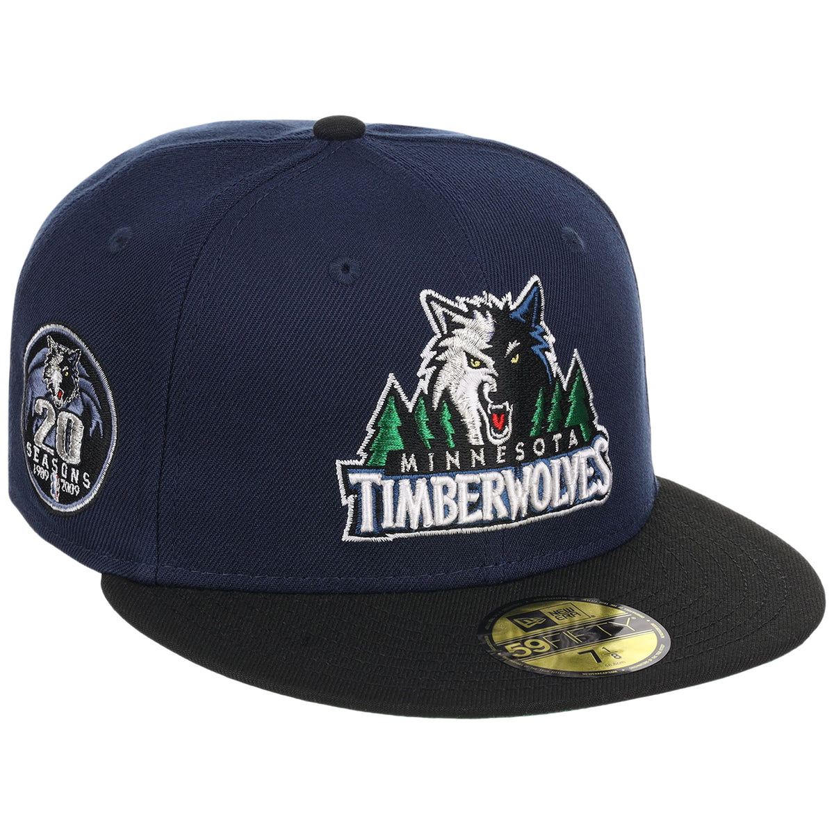 Minnesota Timberwolves NBA Hardwood Classics Variety New Era 59FIFTY – 1