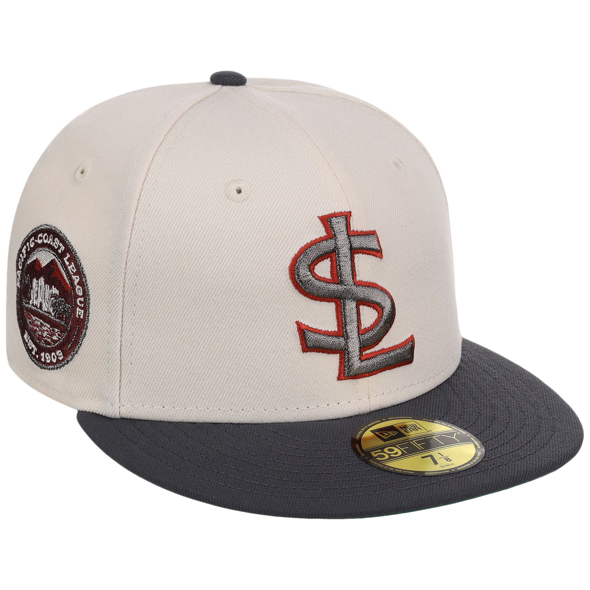 Salt Lake City Bees MLB Cream x Graphite New Era 59FIFTY – 1