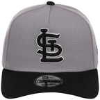 St. Louis Cardinals MLB Gray x Black FASHION CORE New Era 9FORTY A-Frame