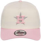 Houston Astros MLB Chrome x Pink FASHION CORE New Era 9FORTY A-Frame