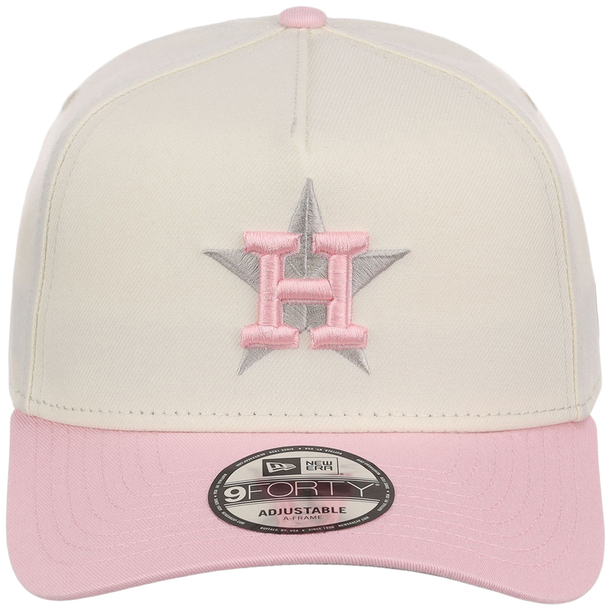 Houston Astros MLB Chrome x Pink FASHION CORE New Era 9FORTY A-Frame