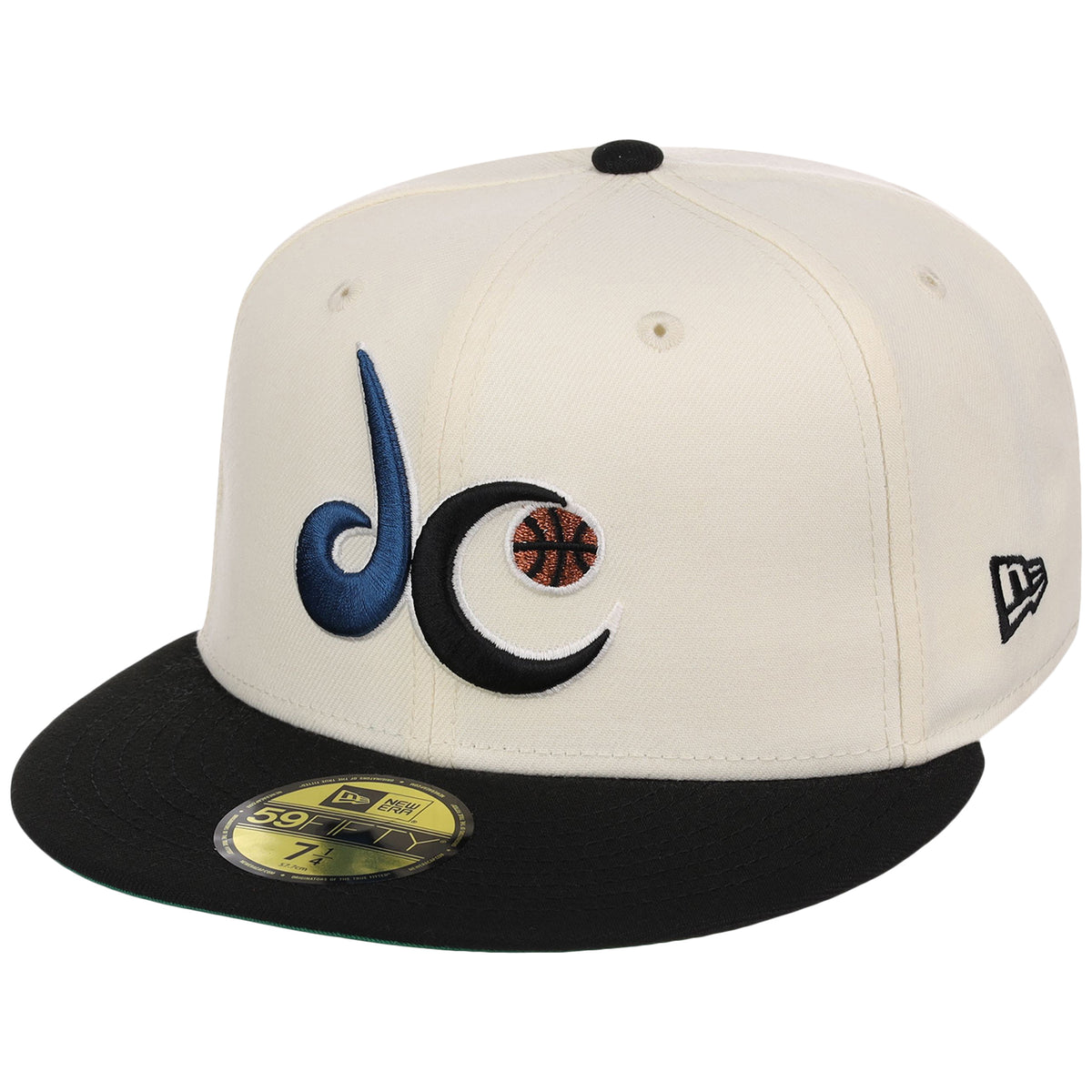 Washington Wizards NBA Chrome OTC New Era 59FIFTY (Chrome/Black)