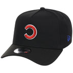 Chicago Cubs MLB Flipmode 2.0 Black Dome New Era 9FORTY A-Frame (Black/Black/Kelly Green)
